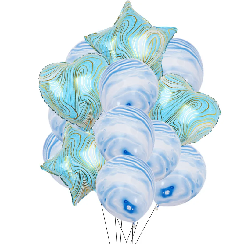 New Fashion Birthday Party Decorative Balloon Set 18 Inch Pink Pentagram Heart Agate Color Latex Balloon Lift Off Aluminum Film
New Fashion Birthday Party Decorative Balloon Set 18 Inch Pink Pentagram Heart Agate Color Latex Balloon Lift Off Aluminum Film