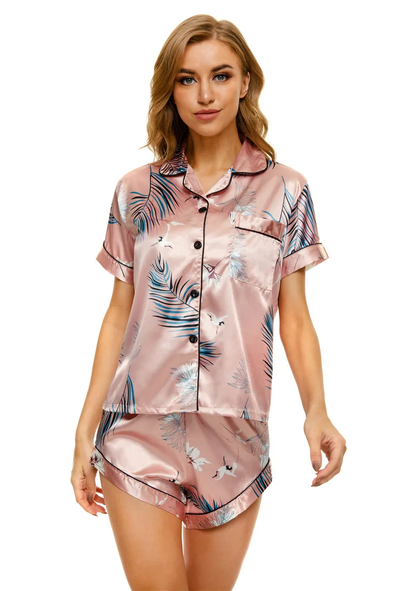 Pajama Women Nightwear Grid Printed Summer Short Sleeve Sleepwear Trendy Leisure Korean Style Shorts Homewear Suit
Pajama Women Nightwear Grid Printed Summer Short Sleeve Sleepwear Trendy Leisure Korean Style Shorts Homewear Suit