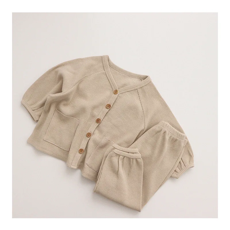 2021News Baby Newborns Girls Boys Cotton Suits Walf Checks O-neck Open Stitch Solid Color Tops Outclothes Pants 0-24Month
2021News Baby Newborns Girls Boys Cotton Suits Walf Checks O-neck Open Stitch Solid Color Tops Outclothes Pants 0-24Month
