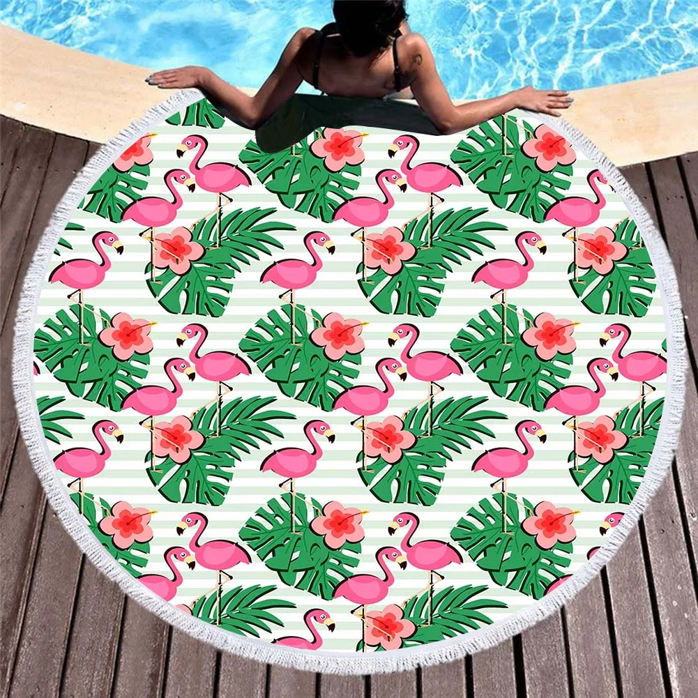Free shipping Gift Tropical Leaves Lotus Flower Pineapple Flamingo Striped Fringed Large Round Swim Bath Beach Towel Blanket 
Free shipping Gift Tropical Leaves Lotus Flower Pineapple Flamingo Striped Fringed Large Round Swim Bath Beach Towel Blanket