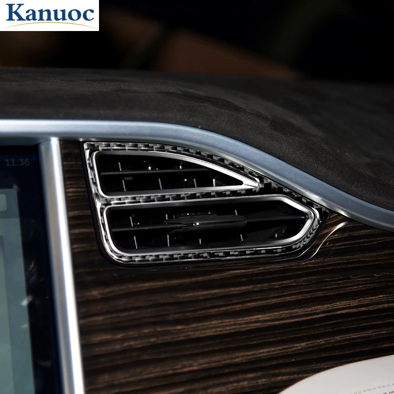 Car Dashboard Air Outlet Panel Trim Decal Carbon Fiber Sticker Styling Accessories For Tesla Model-X 2014-2018
Car Dashboard Air Outlet Panel Trim Decal Carbon Fiber Sticker Styling Accessories For Tesla Model-X 2014-2018