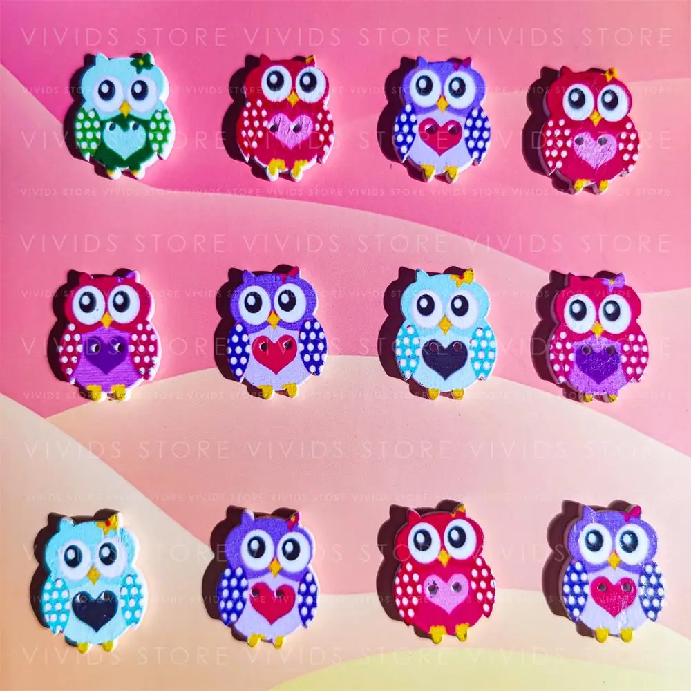 Wooden Animals Owl Buttons Wood Craft Handmade Colorful Scrapbooking Decorative Sewing Accessories Handicraft DIY Knitting 24mm
Wooden Animals Owl Buttons Wood Craft Handmade Colorful Scrapbooking Decorative Sewing Accessories Handicraft DIY Knitting 24mm