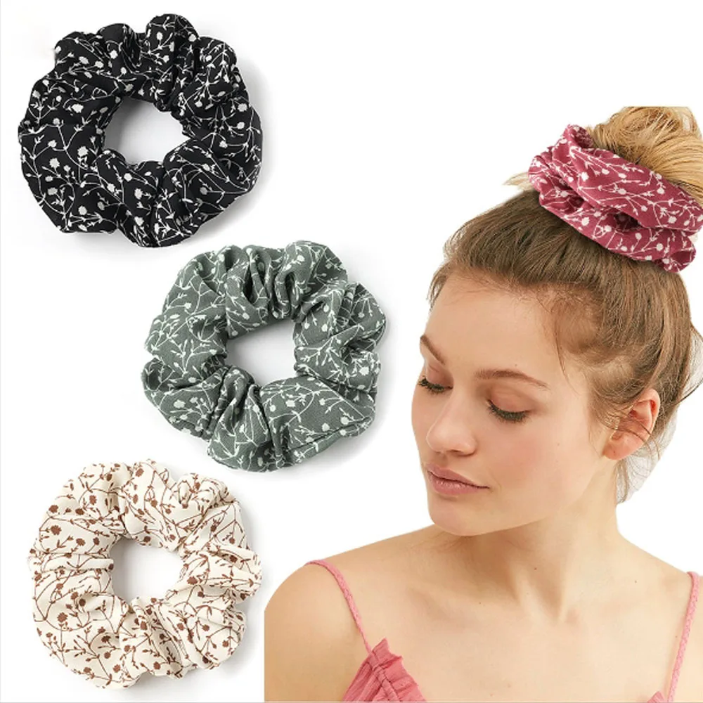 New Vintage Floral Elastic Hair Bands For Women Girls Solid Color Scrunchies Headband Hair Ties Ponytail Holder Hair Accessorie
New Vintage Floral Elastic Hair Bands For Women Girls Solid Color Scrunchies Headband Hair Ties Ponytail Holder Hair Accessorie