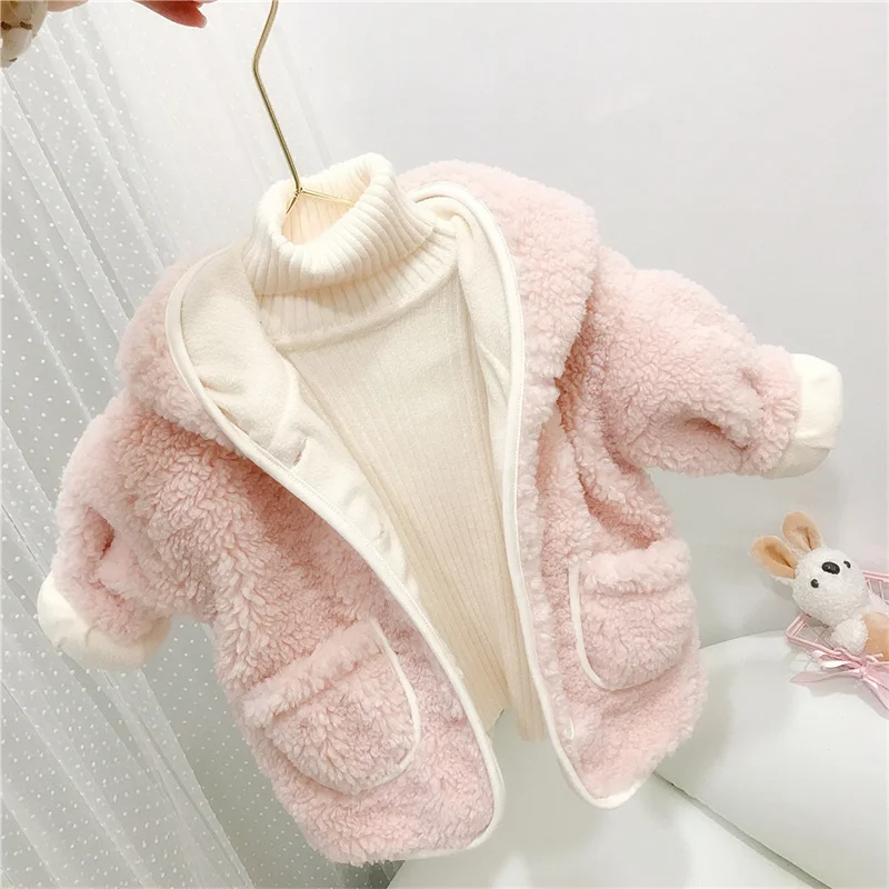Girls Coat Jacket Thicken Plus Velvet 2022 Pink Thicken Plus Velvet Winter Cotton School Christmas Gift Overcoat Children's Clot
Girls Coat Jacket Thicken Plus Velvet 2022 Pink Thicken Plus Velvet Winter Cotton School Christmas Gift Overcoat Children's Clot