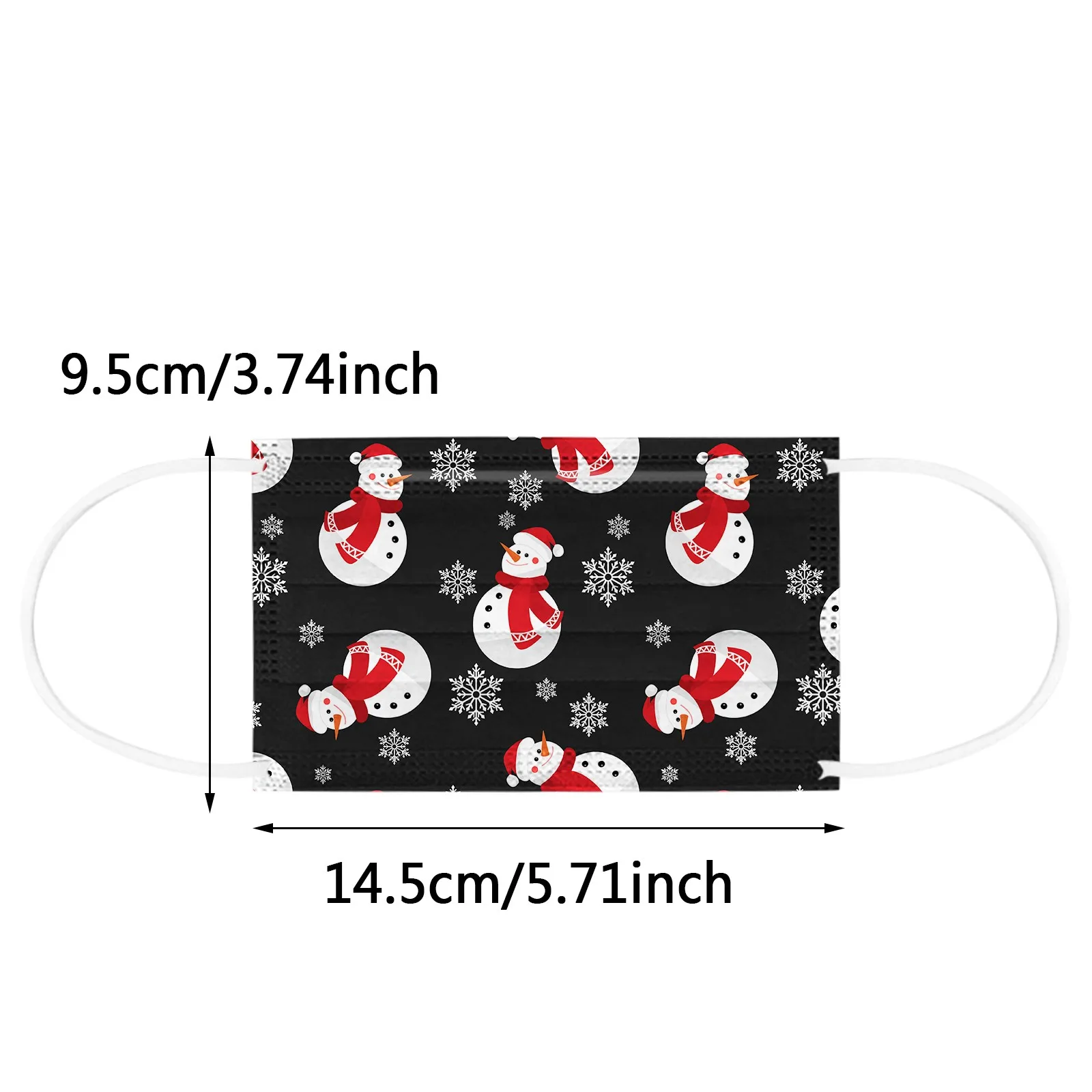 100pc Mouth Mask Earloops 3 Layers Ply Filter Mask Christmas Print Disposable Breathable Mask Elastic Mouth Cover Mascarillas
100pc Mouth Mask Earloops 3 Layers Ply Filter Mask Christmas Print Disposable Breathable Mask Elastic Mouth Cover Mascarillas