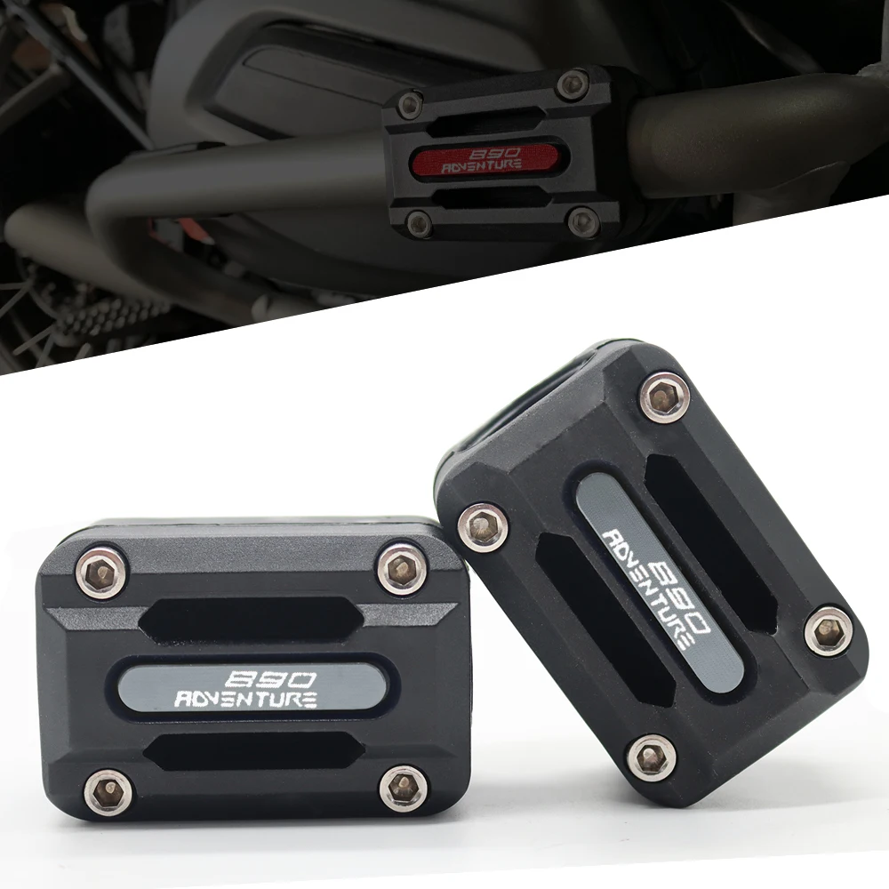 For 890 Adventure ADV 2020 2021 22/25/28mm Motorcycle Engine Crash Bar Protection Bumper Decorative Guard Block 
For 890 Adventure ADV 2020 2021 22/25/28mm Motorcycle Engine Crash Bar Protection Bumper Decorative Guard Block