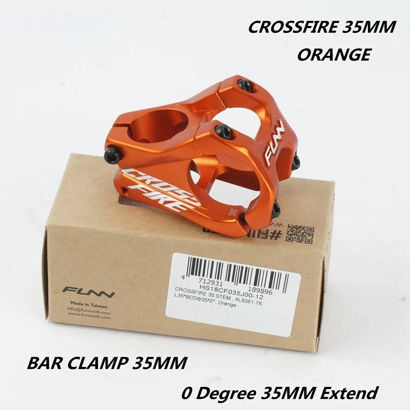 FUNN CROSSFIRE 35MM STEM MTB Mountain Bike Alloy 3D Forged CNC Bar Clamp 35mm Extend 0 Degree ENDURO AM DIRT JUMP Bicycle Stem
FUNN CROSSFIRE 35MM STEM MTB Mountain Bike Alloy 3D Forged CNC Bar Clamp 35mm Extend 0 Degree ENDURO AM DIRT JUMP Bicycle Stem