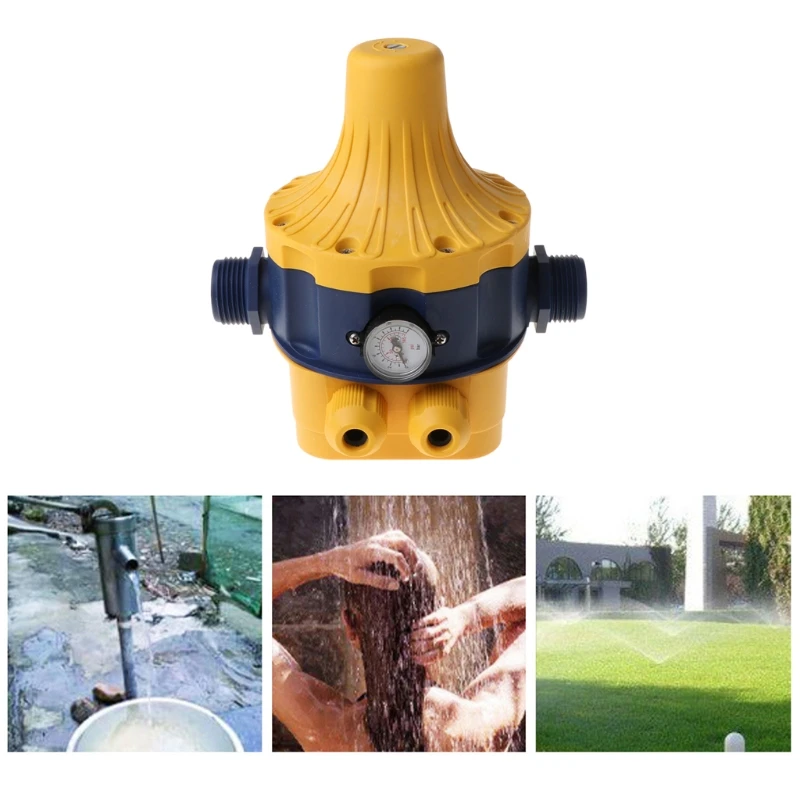 1 Pc 10A 220V-240VAC IP65 Waterproof Automatic Electronic Pressure Switch Adjustable Water Pump Pressure Controller
1 Pc 10A 220V-240VAC IP65 Waterproof Automatic Electronic Pressure Switch Adjustable Water Pump Pressure Controller