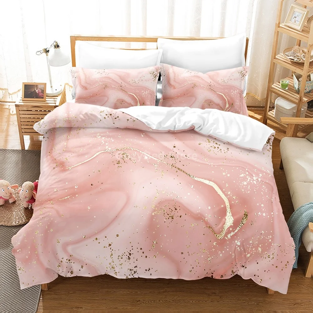Golden Marble Pink Bedding Set 3d Duvet Cover Sets Comforter Bed Linen Twin Queen King Single Size Room Decor Kids Adult Modern
Golden Marble Pink Bedding Set 3d Duvet Cover Sets Comforter Bed Linen Twin Queen King Single Size Room Decor Kids Adult Modern