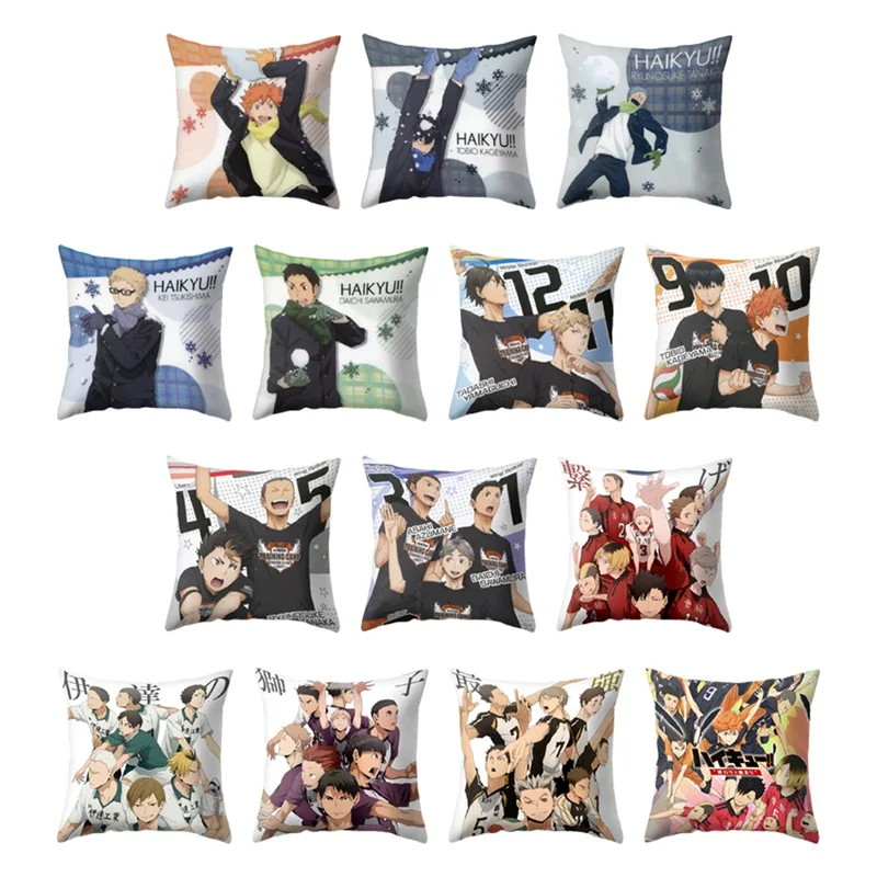 Anime Haikyuu!! Pillowcase Pillow Case Cover Cushion Seat Bedding Modern Home Decorative Pillowcase For Living Room Pillow Cover
Anime Haikyuu!! Pillowcase Pillow Case Cover Cushion Seat Bedding Modern Home Decorative Pillowcase For Living Room Pillow Cover