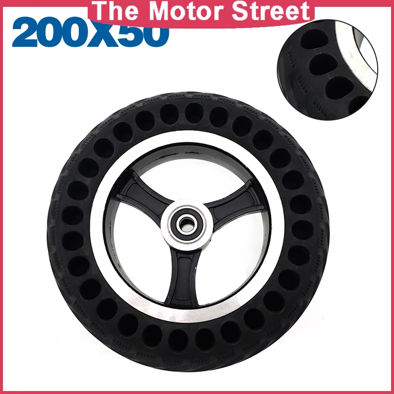 200x50 solid wheel tyre and tube 8 inch with aluminium alloy hub 200*50 honeycomb solid tyre for electric scooter accessories
200x50 solid wheel tyre and tube 8 inch with aluminium alloy hub 200*50 honeycomb solid tyre for electric scooter accessories