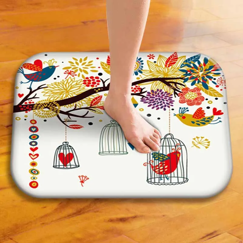 40x60cm Cute Diy Print Floor Mat Bathroom Ground Mat Slip Door Bath Pad Rug Living Room Kitchen Carpet Home Decor
40x60cm Cute Diy Print Floor Mat Bathroom Ground Mat Slip Door Bath Pad Rug Living Room Kitchen Carpet Home Decor