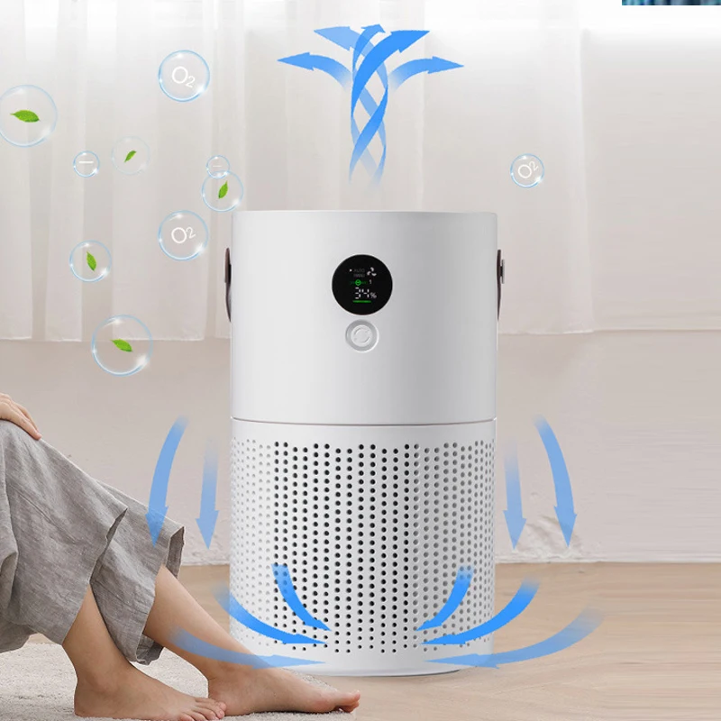 New AP01 Air Purifier Smart Dispaly Night light Rechargeable Air cleaner HEPA Filters Desktop Purifier With For Home
New AP01 Air Purifier Smart Dispaly Night light Rechargeable Air cleaner HEPA Filters Desktop Purifier With For Home