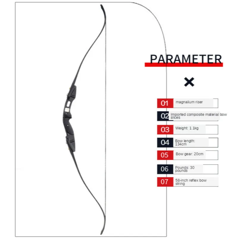 Bow and arrow recurve bow American hunting bow Competitive hunting and archery competition compound pulley bow
Bow and arrow recurve bow American hunting bow Competitive hunting and archery competition compound pulley bow