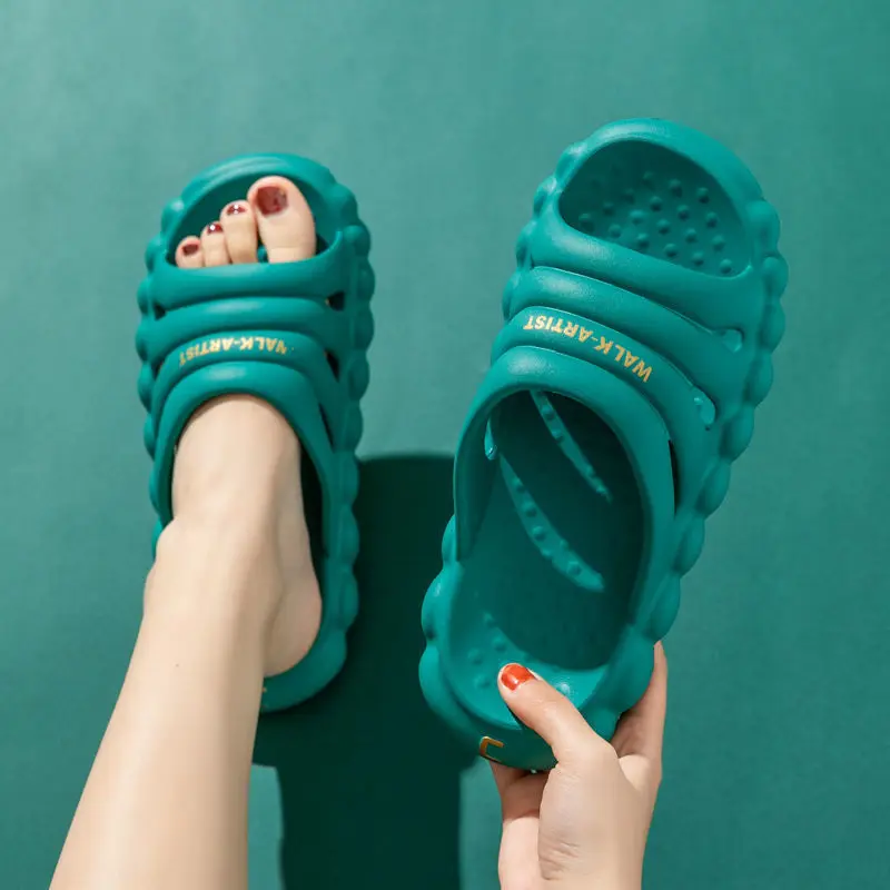New Slippers Female Summer Go Out To Wear Net Red Ins Cute Thick-soled Increase Non-slip EVA Soft-soled Sandals And Slippers
New Slippers Female Summer Go Out To Wear Net Red Ins Cute Thick-soled Increase Non-slip EVA Soft-soled Sandals And Slippers