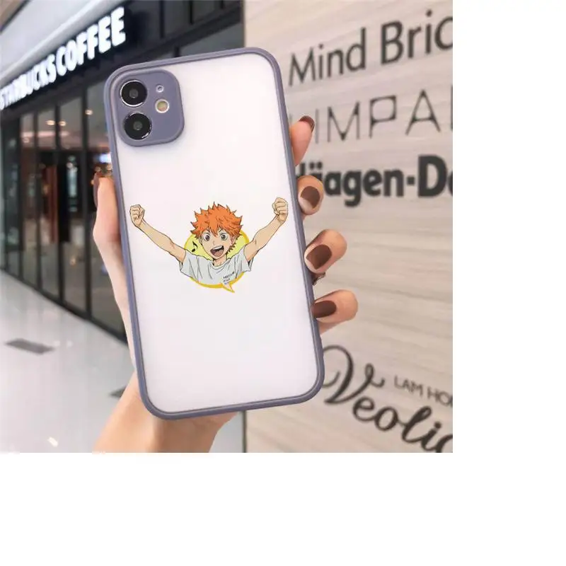 volleyball Haikyuu Hinata attacks Anime Phone Cases matte transparent For iphone 7 8 11 12 plus mini x xs xr pro max cover
volleyball Haikyuu Hinata attacks Anime Phone Cases matte transparent For iphone 7 8 11 12 plus mini x xs xr pro max cover