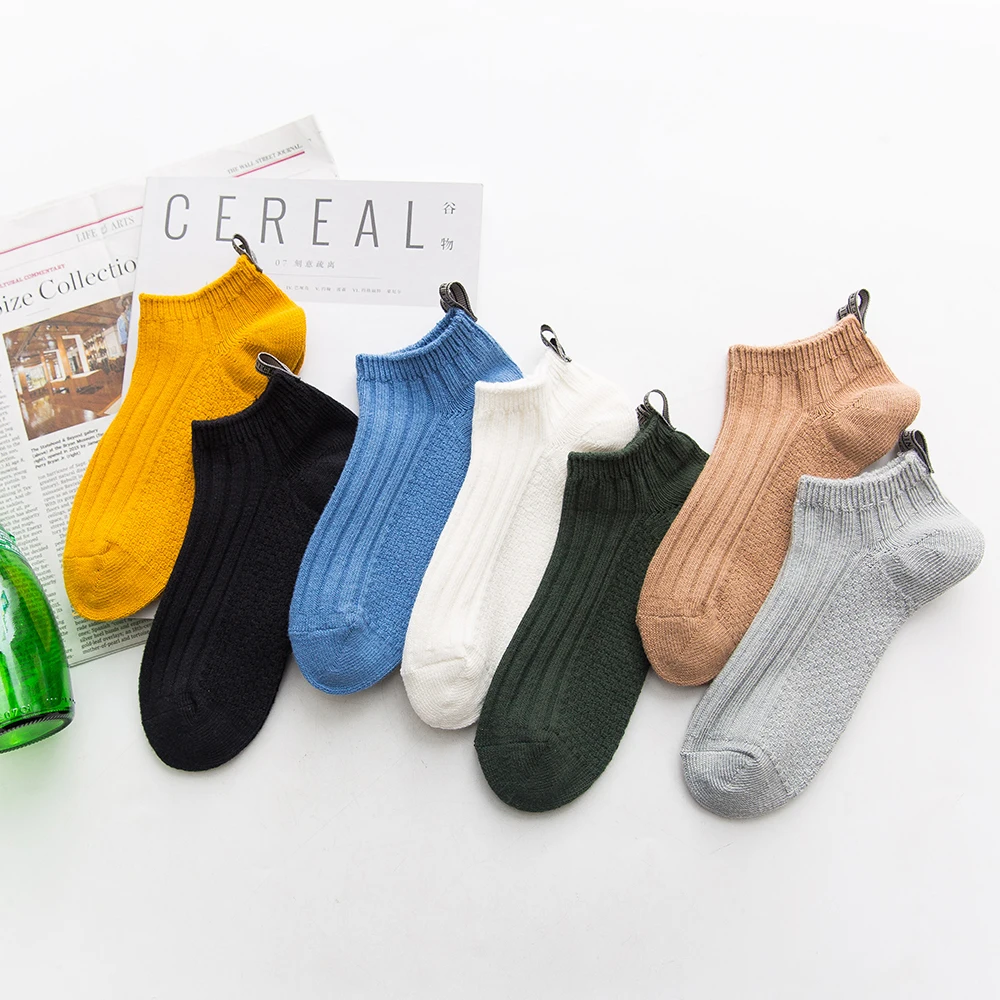 Women's Boat Socks Shallow Mouth Sports Spring And Summer Solid Color Non-Slip Fashion Knitted Cotton Thick Needle Women's Socks
Women's Boat Socks Shallow Mouth Sports Spring And Summer Solid Color Non-Slip Fashion Knitted Cotton Thick Needle Women's Socks