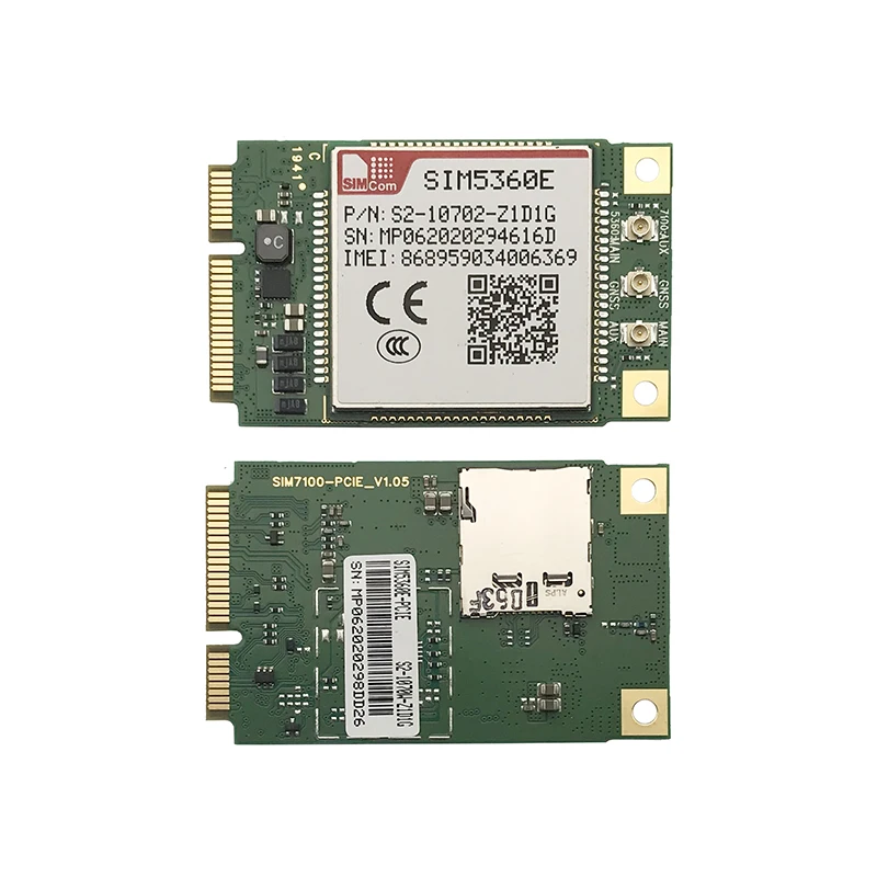 Новый SIMCom SIM5360E Mini PCIE со слотом для SIM-карты 3G WCDMA GSM/GPRS/EDGE/GPS модуль для PDA MID PND AIM POS SIM5360
Новый SIMCom SIM5360E Mini PCIE со слотом для SIM-карты 3G WCDMA GSM/GPRS/EDGE/GPS модуль для PDA MID PND AIM POS SIM5360