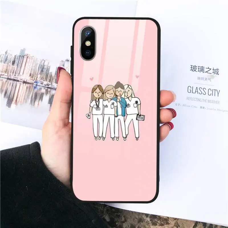 Spain Cartoon Medicine Doctor Nurse fashion Phone Case Tempered glass For iphone 11 12 PRO MAX X XS XR 5C 6 6S 7 8 plus
Spain Cartoon Medicine Doctor Nurse fashion Phone Case Tempered glass For iphone 11 12 PRO MAX X XS XR 5C 6 6S 7 8 plus