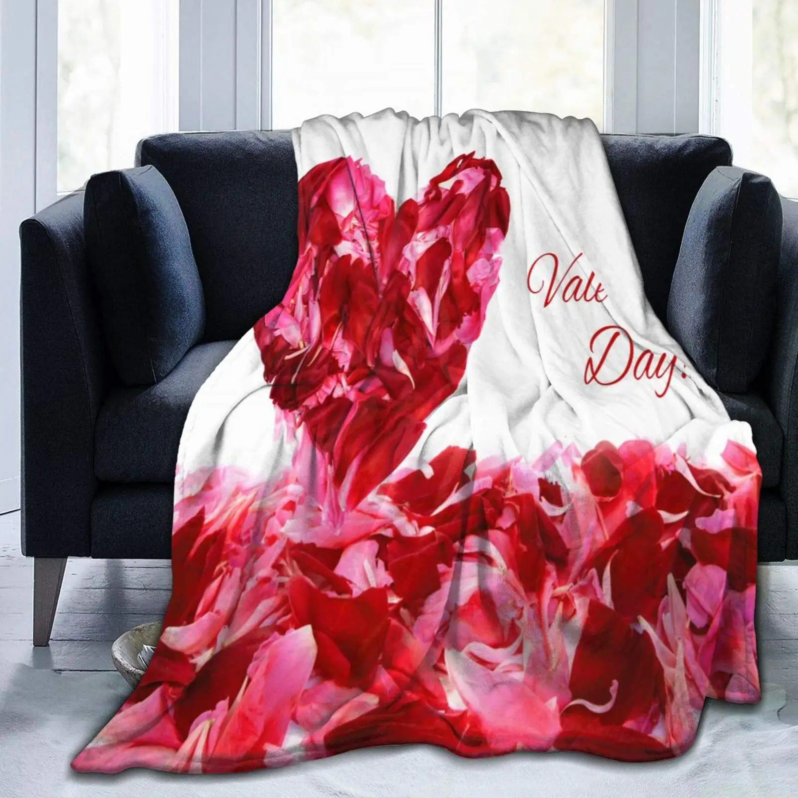 Valentine's Day Floral Love Heart Romantic Throw Blanket Plush Microfiber Flannel Fleece Blanketfor Bed Sofa Couch Camping
Valentine's Day Floral Love Heart Romantic Throw Blanket Plush Microfiber Flannel Fleece Blanketfor Bed Sofa Couch Camping