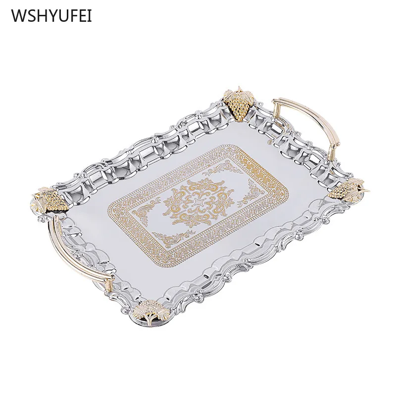 3 Pcs Direct sales new high-end rectangular tray home business creative fruit tea breakfast jewelry storage decorative plate
3 Pcs Direct sales new high-end rectangular tray home business creative fruit tea breakfast jewelry storage decorative plate