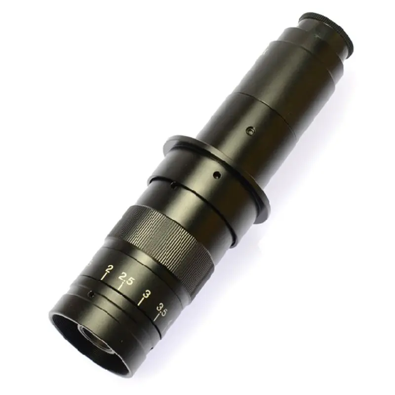 C-mount Lens 120X 180X 300X Zoom 0.7X-4.5X Magnification USB Industry Microscope 203C
C-mount Lens 120X 180X 300X Zoom 0.7X-4.5X Magnification USB Industry Microscope 203C