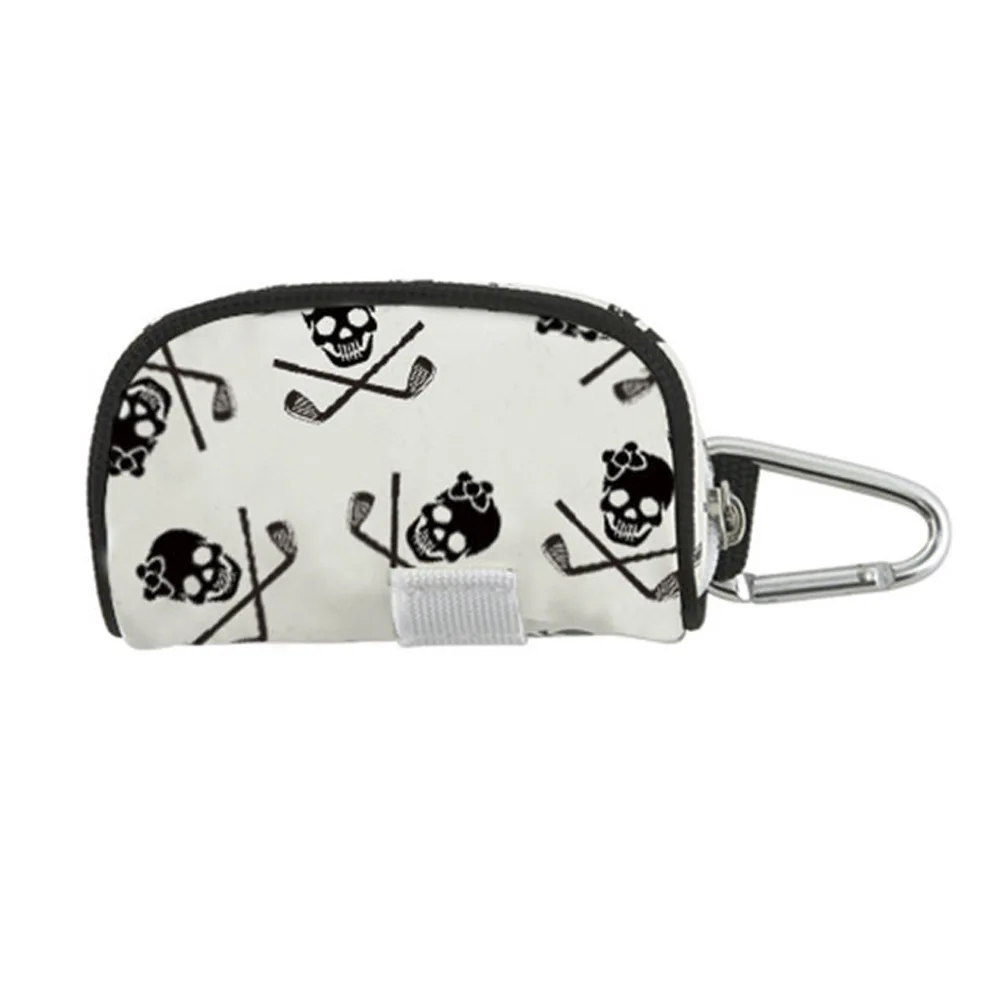 Fashion Golf Bag Skull Pattern Zipper Double Golf Bag Metal Keychain Convenient Golf Bag High Quality Portable Small Accessories
Fashion Golf Bag Skull Pattern Zipper Double Golf Bag Metal Keychain Convenient Golf Bag High Quality Portable Small Accessories