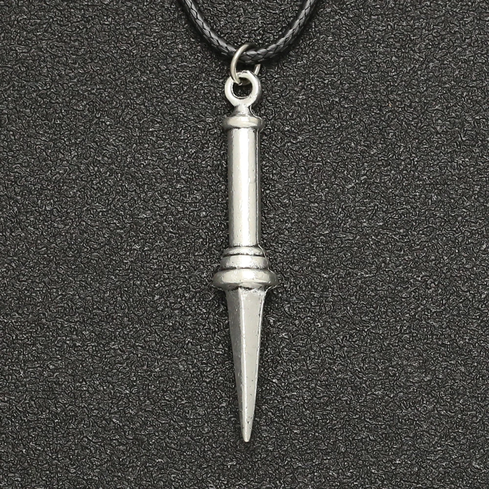 Supernatural Necklace Castiel Ancient Demon Killing Knife Angel Blade Sword Dagger Vintage Retro Pendant Movie Jewelry Wholesale
Supernatural Necklace Castiel Ancient Demon Killing Knife Angel Blade Sword Dagger Vintage Retro Pendant Movie Jewelry Wholesale