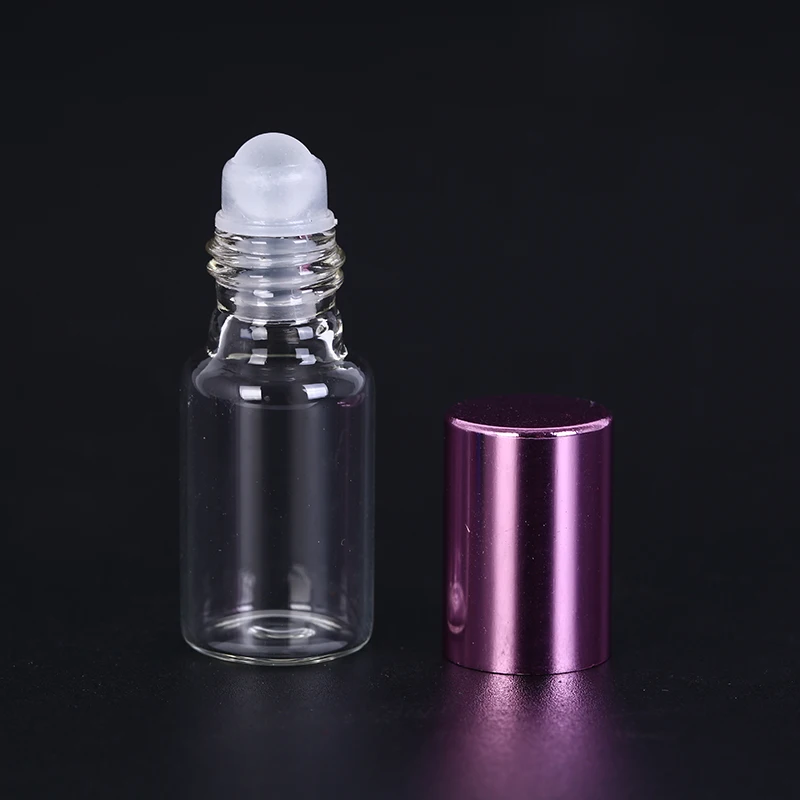 5 мл/бутылка прозрачное стекло Эфирные масла роликовые бутылки со стеклянными
