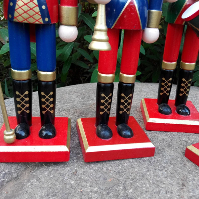 Nutcrackers Wooden Soldier Wood Novelty Decorative Ornament Home Decor Gifts Christmas Decorations ASD88
Nutcrackers Wooden Soldier Wood Novelty Decorative Ornament Home Decor Gifts Christmas Decorations ASD88