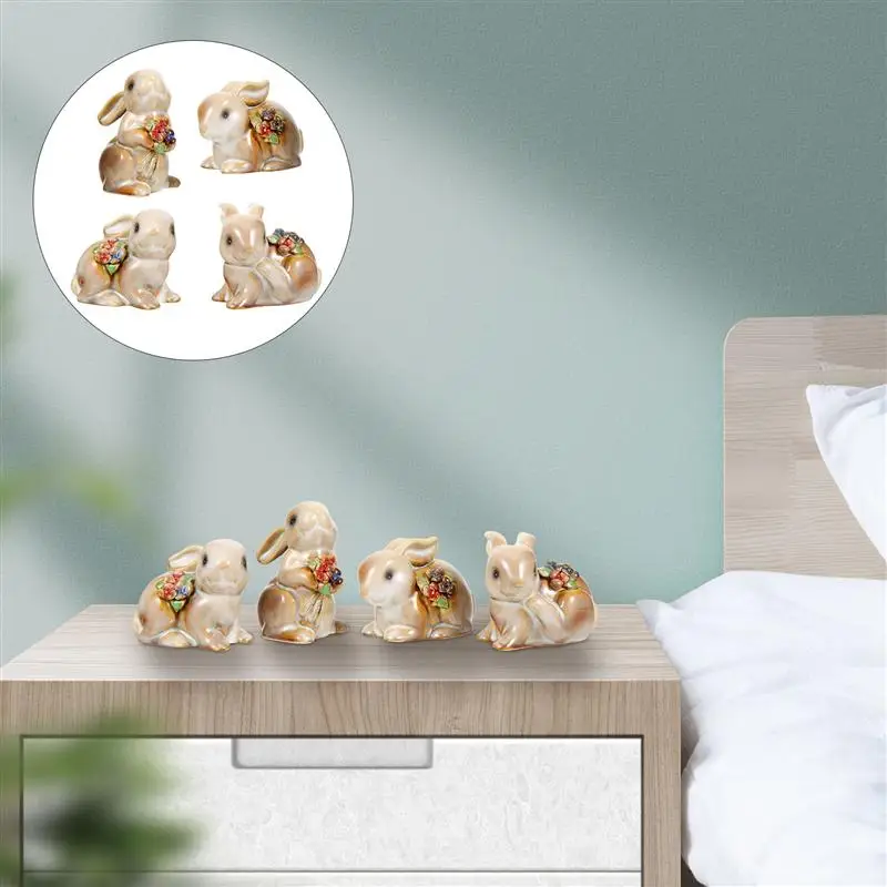 4pcs Rabbit Decor Easter Rabbit Decor Easter Ornament for Gift Festival Tabletop
4pcs Rabbit Decor Easter Rabbit Decor Easter Ornament for Gift Festival Tabletop