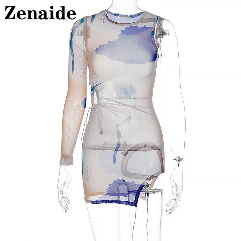 Zenaide Sexy See Through Print Bodycon Dress 2021 Summer Women Hollow Out Fashion One Shoulder Party Club Mini Dresses Y2K
Zenaide Sexy See Through Print Bodycon Dress 2021 Summer Women Hollow Out Fashion One Shoulder Party Club Mini Dresses Y2K