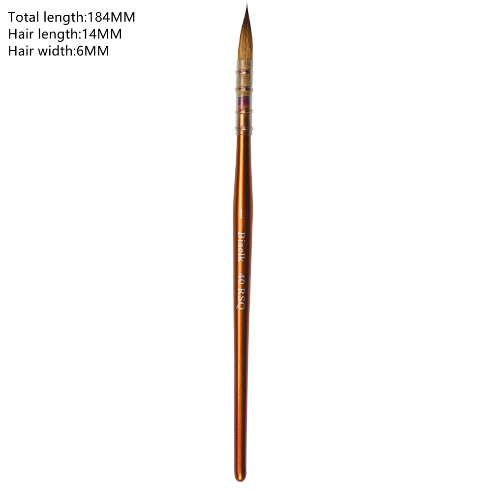 5PC/Lot 40RSQ High Quality Kolinsky Mix Hair Wooden Handle Watercolor Artist Art Supplies Paint Brush
5PC/Lot 40RSQ High Quality Kolinsky Mix Hair Wooden Handle Watercolor Artist Art Supplies Paint Brush