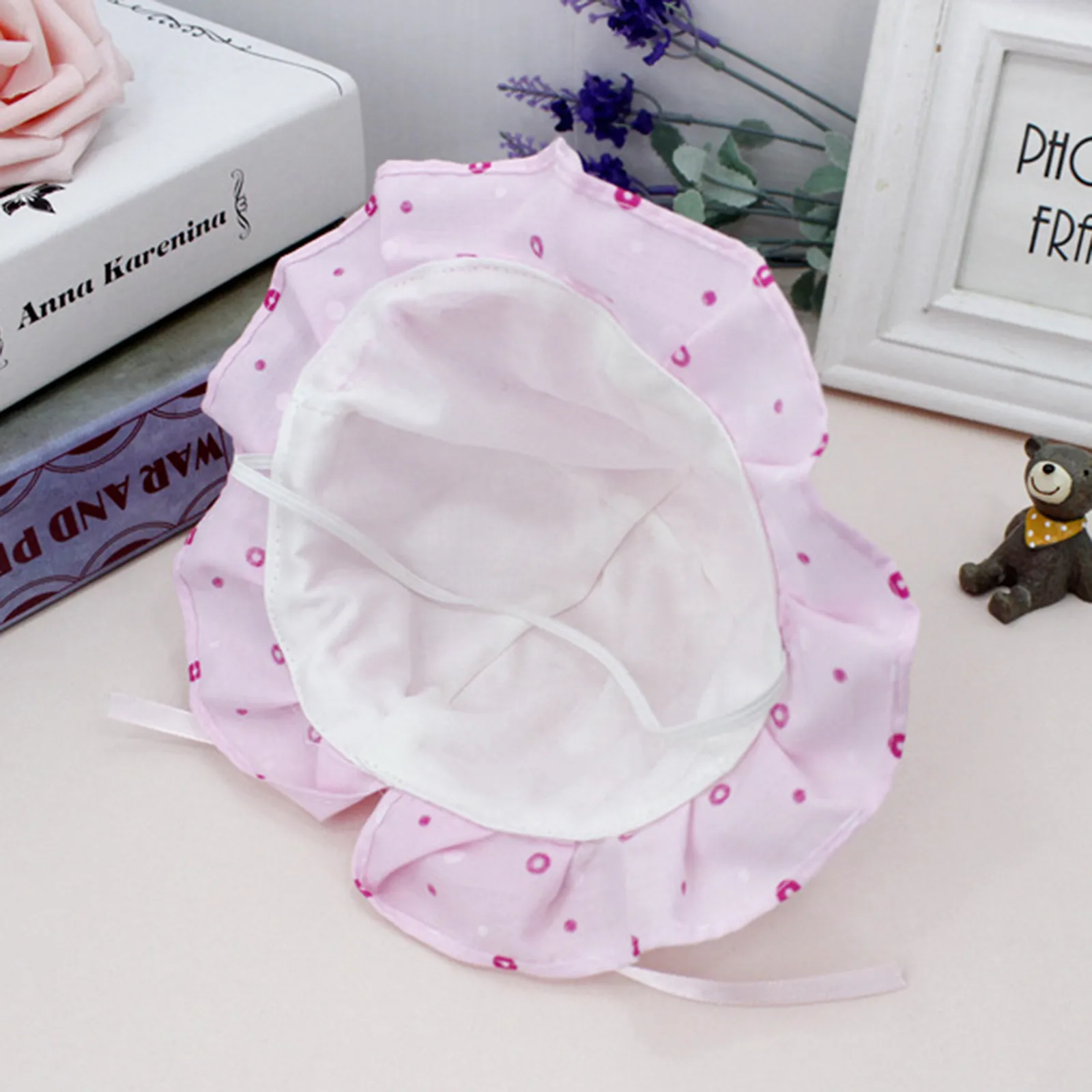 Infant Baby Cute Bow Hat Summer Kids Princess Dot Breathable Bucket Sun Hat 0-8months Baby Hat Summer Casquette Enfant
Infant Baby Cute Bow Hat Summer Kids Princess Dot Breathable Bucket Sun Hat 0-8months Baby Hat Summer Casquette Enfant