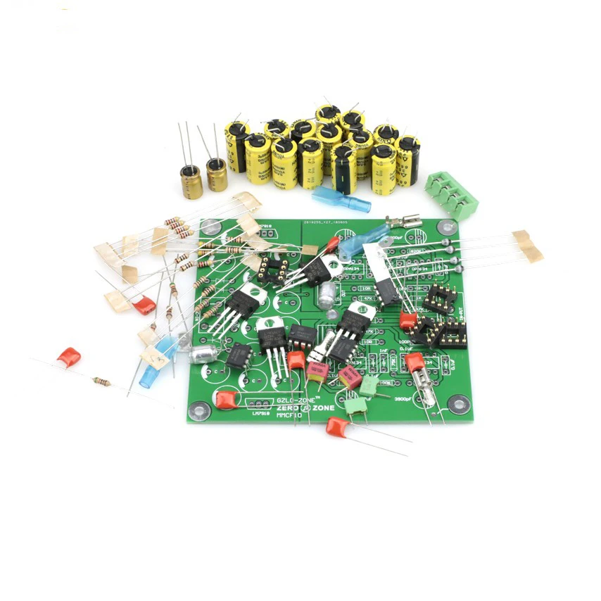 Набор усилителей ZEROZONE MMCF10 Hifi LP Phonograph MM/RIAA Phono набор предусилителя DIY
Набор усилителей ZEROZONE MMCF10 Hifi LP Phonograph MM/RIAA Phono набор предусилителя DIY