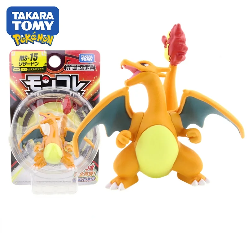 Takara Tomy Pokemon Resin Anime Figure Toys for Children Collectibles Moncolle Charizard Mini Pocket Monsters Christmas Gift
Takara Tomy Pokemon Resin Anime Figure Toys for Children Collectibles Moncolle Charizard Mini Pocket Monsters Christmas Gift