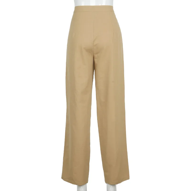 OneLineFox Khaki Pants Women Straight Leg High Waist Pants Ladies Fashion Streetwear Joggers Solid Color Club Loose Trousers
OneLineFox Khaki Pants Women Straight Leg High Waist Pants Ladies Fashion Streetwear Joggers Solid Color Club Loose Trousers