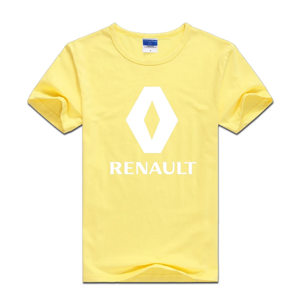Fashion Men Women Summer Solid Colour Renault T-shirt Short Sleeve Casual Tops fashion T shirt
Fashion Men Women Summer Solid Colour Renault T-shirt Short Sleeve Casual Tops fashion T shirt