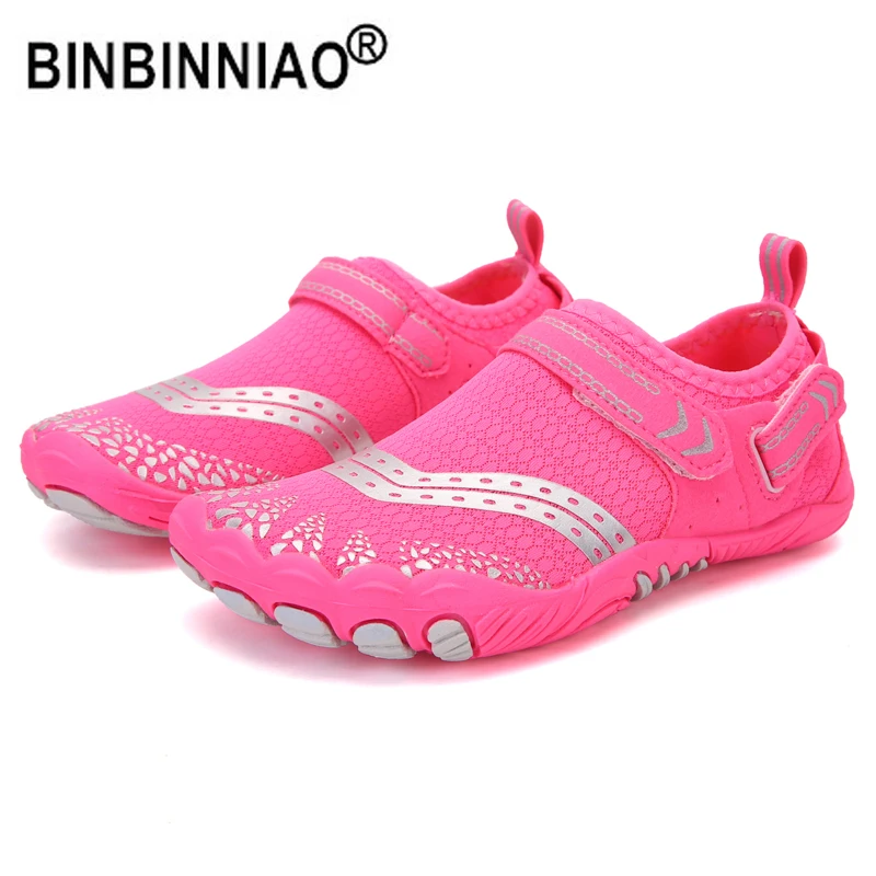 BINBINNIAO New Kids Water Shoes Quick Drying Boys Girls Barefoot Aqua Shoes Children Sea Swimming Socks Beach Sneakers
BINBINNIAO New Kids Water Shoes Quick Drying Boys Girls Barefoot Aqua Shoes Children Sea Swimming Socks Beach Sneakers
