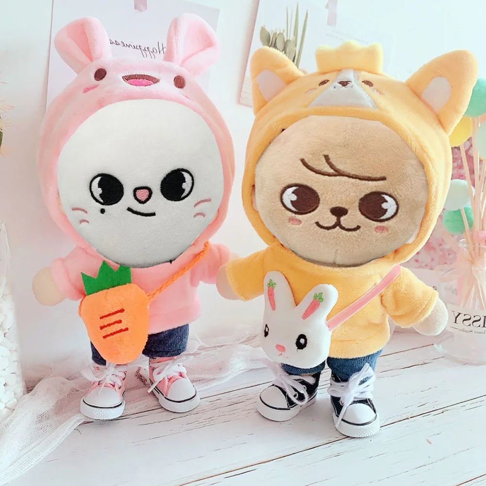 Skzoo Clothes Sweater Set Plush Toys Kawaii 20cm Doll Clothes Pack Kids Stuffed Animal Plushie Dropshipping
Skzoo Clothes Sweater Set Plush Toys Kawaii 20cm Doll Clothes Pack Kids Stuffed Animal Plushie Dropshipping