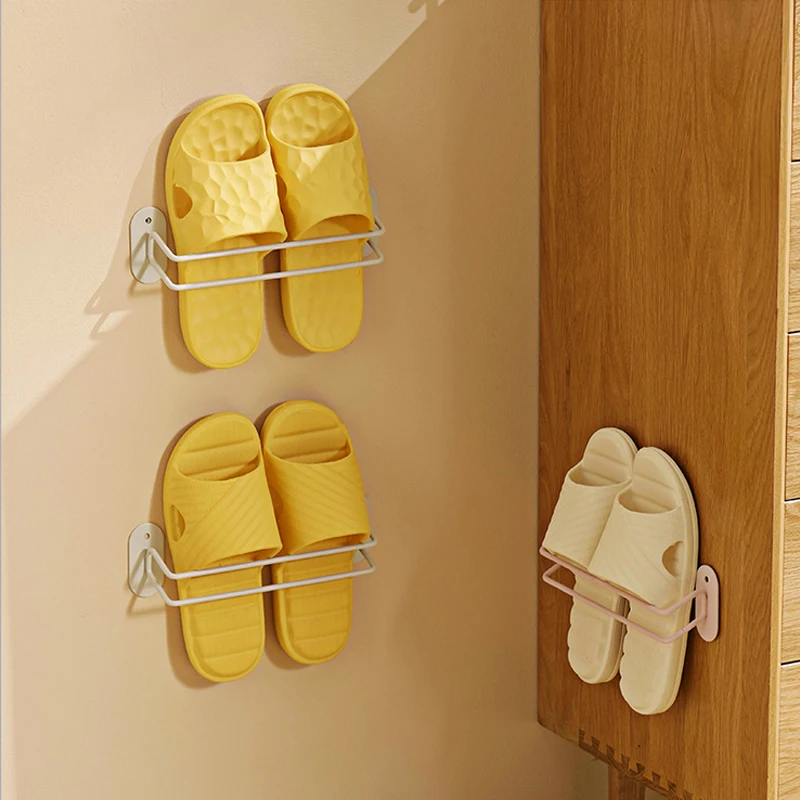 1pcs Wall Mounted Slippers Hanger Family Storage Shoe Rack Space Saving Shoes Organizer Behind The Door Shelf Bathroom Supplies
1pcs Wall Mounted Slippers Hanger Family Storage Shoe Rack Space Saving Shoes Organizer Behind The Door Shelf Bathroom Supplies