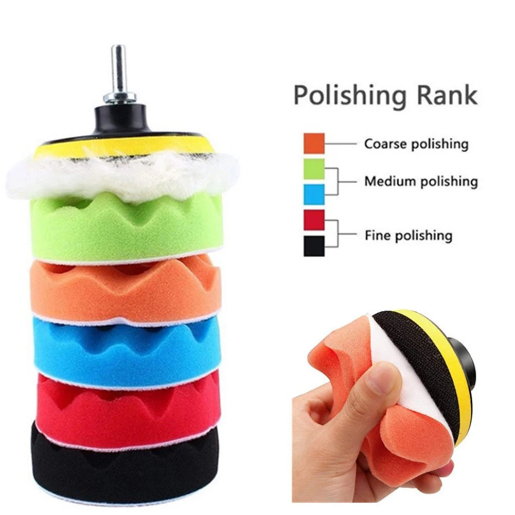 8PCS 3" Buffing Pads Car Sponge Polishing Pad Kit for Boat Car Floor Glass Buffer Polisher Waxing Sanding Polishing Accessories
8PCS 3" Buffing Pads Car Sponge Polishing Pad Kit for Boat Car Floor Glass Buffer Polisher Waxing Sanding Polishing Accessories