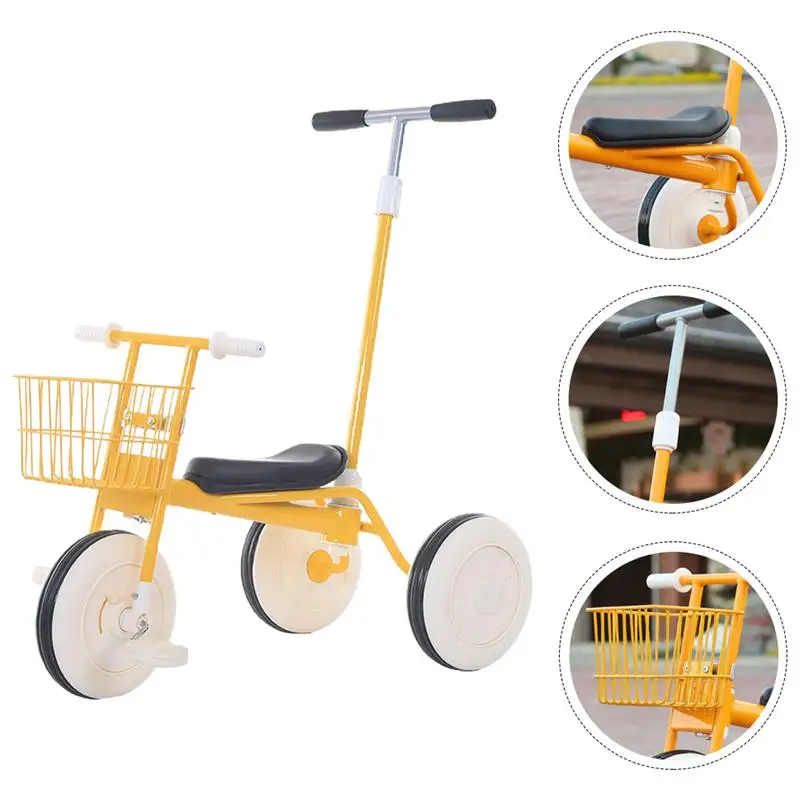 Toddler Tricycle with Parent Push Handle Durable Portable 3 Wheel Pedal Bike
Toddler Tricycle with Parent Push Handle Durable Portable 3 Wheel Pedal Bike