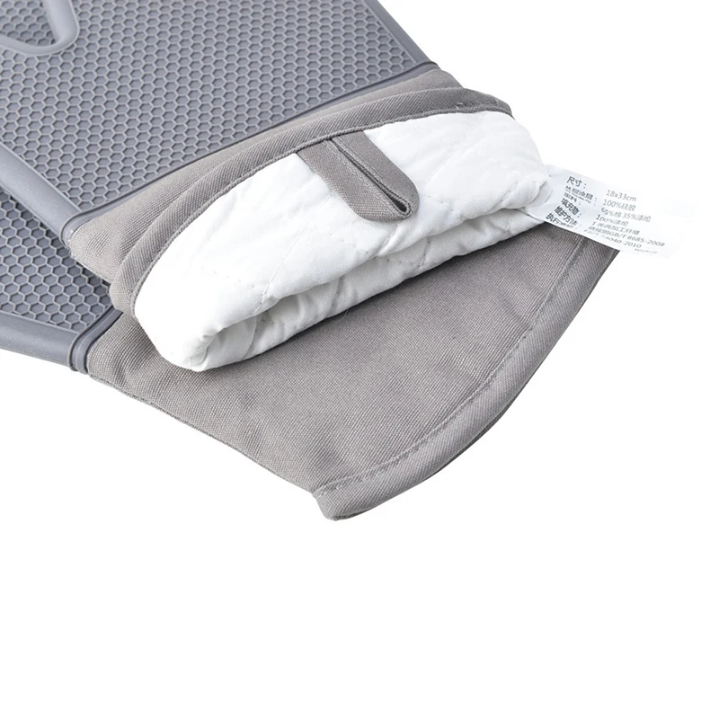 1 Piece Heat Resistant Silicone Glove Cooking Baking BBQ Oven Pot Holder Mitt Kitchen Gray Black
1 Piece Heat Resistant Silicone Glove Cooking Baking BBQ Oven Pot Holder Mitt Kitchen Gray Black