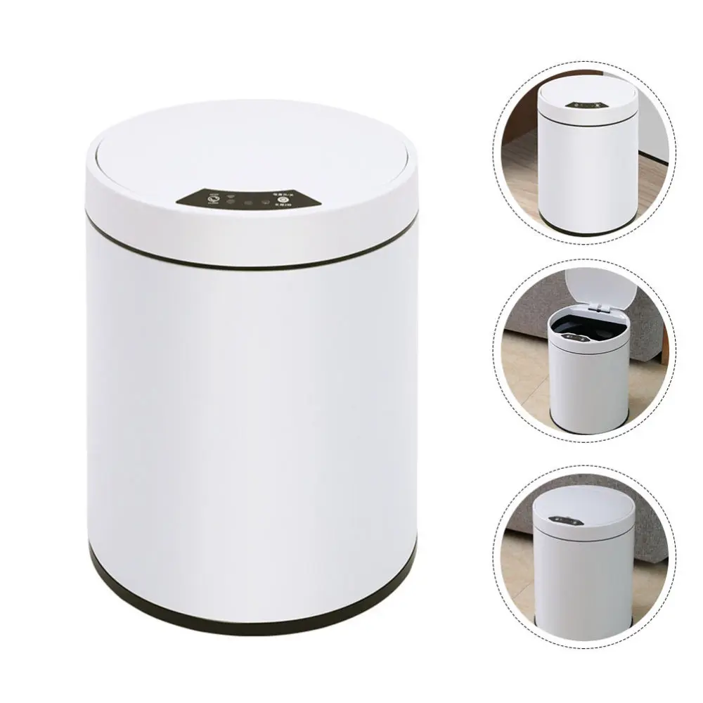 1Pc Intelligent Sensor Garbage Can Trash Bin with Cover Garbage Container(White)
1Pc Intelligent Sensor Garbage Can Trash Bin with Cover Garbage Container(White)