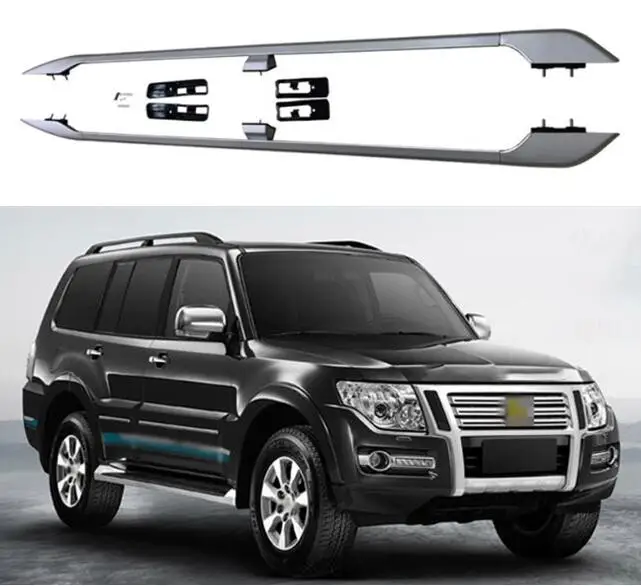 High Quality Aluminum Alloy Screw Installation Top Roof Rack Rail Luggage For Mitsubishi PAJERO V73 V97 1997-2017
High Quality Aluminum Alloy Screw Installation Top Roof Rack Rail Luggage For Mitsubishi PAJERO V73 V97 1997-2017