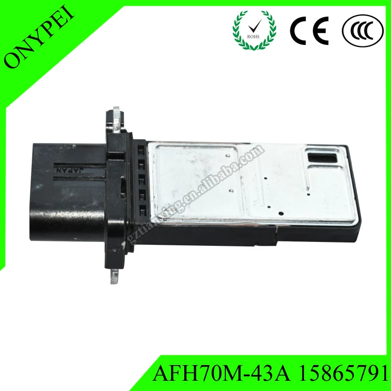 AFH70M-43A 15865791 High quality Mass Air Flow MAF Sensor For Cadillac ATS CT6 CTS XTS Buick Regal Chevy AFH70M43A
AFH70M-43A 15865791 High quality Mass Air Flow MAF Sensor For Cadillac ATS CT6 CTS XTS Buick Regal Chevy AFH70M43A