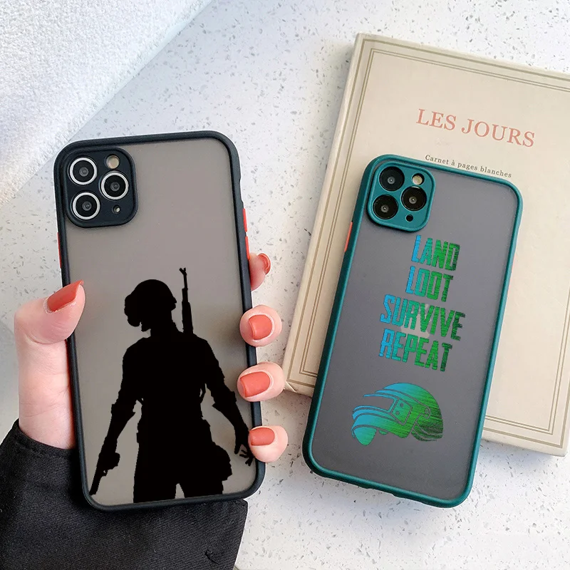 PUBG Game Luxury Phone Case Protection Anti-fall Case for iPhone X XS Max XR 12 11 Pro MAX SE2 6s 7 8 PlusHard Shockproof Cover
PUBG Game Luxury Phone Case Protection Anti-fall Case for iPhone X XS Max XR 12 11 Pro MAX SE2 6s 7 8 PlusHard Shockproof Cover