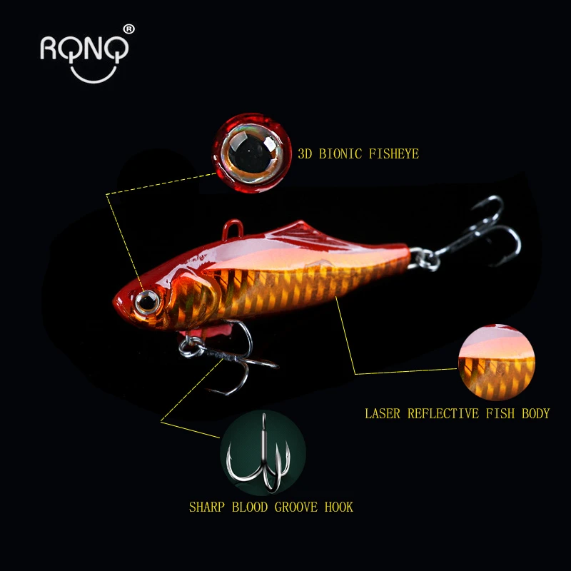 RQNQ 1PCS 7.3CM 21G 5 COLORS VIB Winter Sea Hard Fishing Lures Bait Fish Hard Bait Bass Vibration Crankbait Fish Bass Bait
RQNQ 1PCS 7.3CM 21G 5 COLORS VIB Winter Sea Hard Fishing Lures Bait Fish Hard Bait Bass Vibration Crankbait Fish Bass Bait