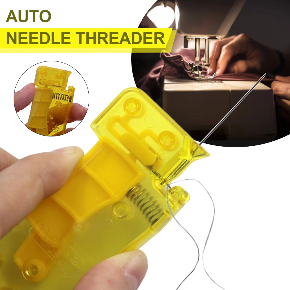 Auto Needle Threader Portable Hand Machine Sewing Automatic Thread Device Home DIY Sewing Household Accessories
Auto Needle Threader Portable Hand Machine Sewing Automatic Thread Device Home DIY Sewing Household Accessories